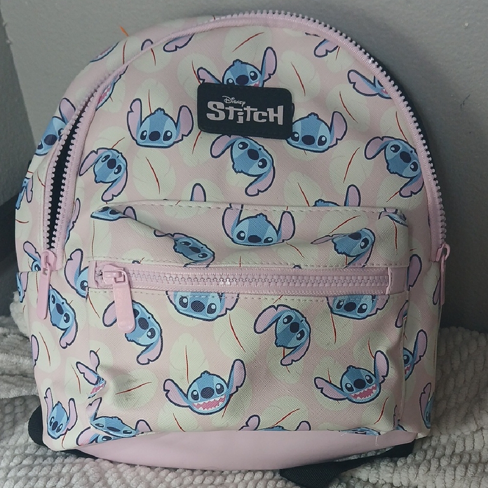 Disney Stitch Kids Backpack - Pink